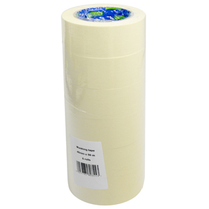 PACK OF 6 ULTRATAPE MASKING TAPE 48 MM X 50 METRE