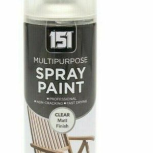 151 CLEAR MATT FINISH VARNISH SPRAY 400ML