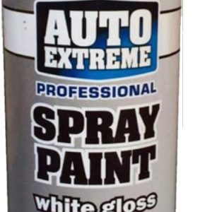 AUTO EXTREME GLOSS WHITE SPRAY PAINT 400ML