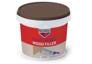 BARTOLINE WOOD FILLER BROWN TUB 500G