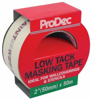 PRODEC LOW TACK MASKING TAPE 50X50MM