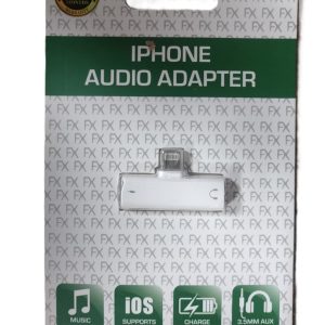 THE FX FACTORY LIGHTNING AND 3.5MM AUDIO ADAPTER