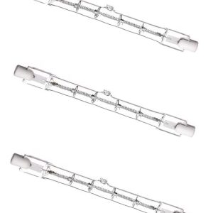 HALOGEN LINER 118 240V 200W CAP R7 CRSIP WHITE LIGHT BULB Pack Of 3