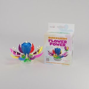 QUICKLIGHT MUSICAL LOTUS FLOWER BIRTHDAY CANDLE
