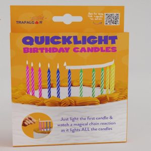 QUICKLIGHT MAGICAL CHAIN ASSORTED COLOUR CANDLE