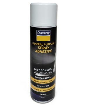 CHALLENGE GENERAL PURPOSE ADHESIVE SPRAY 500ML