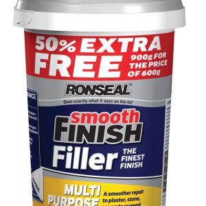 RONSEAL MULTIPURPOSE READY MIXED WALL FILLER 600GM + 50% EXTRA