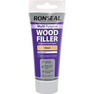 RONSEAL MULTIPURPOSE READY MIXED WOOD FILLER NATURAL 100GM