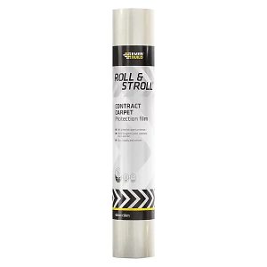 EVERBUILD ROLL & STROLL CARPET PROTECTOR COVER 50M X 600MM