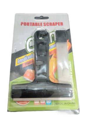 PORTABLE SCRAPER WITH BLADE