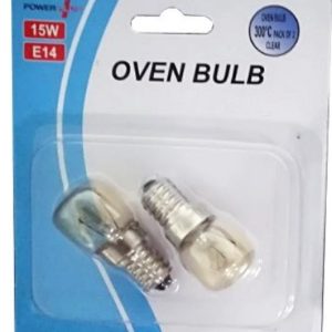 POWER PLUS 15W E14 60 LUMENS OVEN BULBS Pack Of 2