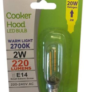 POWER PLUS 2W E14 180 LUMENS COOKER HOOD BULB