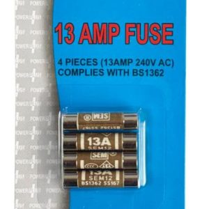 POWER PLUS 13AMP FUSES Pack Of 4