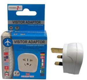 POWER PLUS UK VISITOR TRAVEL ADAPTER