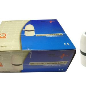 POWER PLUS T2 SWITCHED LAMPHOLDER