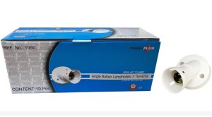 POWER PLUS ANGLE BATTEN LAMP HOLDER 3TER