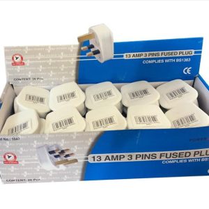 POWER PLUS 13AMP 3 PINS FUSED PLUG