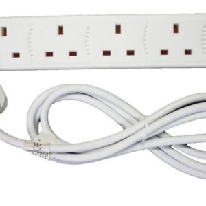 POWER PLUS 4 WAY 13AMP EXTENSION LEAD 5MTR