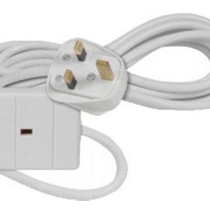 POWER PLUS 1 WAY 13AMP EXTENSION LEAD 2MTR