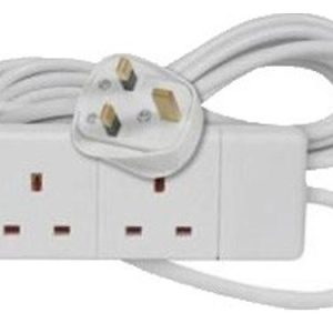POWER PLUS 2 WAY 13AMP EXTENSION LEAD 5MTR