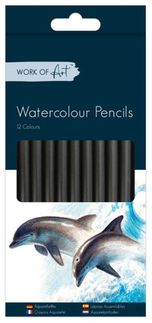 WORK OF ART WATERCOLOUR PENCILS Pack Of 12