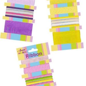 EASTER / SPRING TIME PARTY RIBBON 3 ASSORTED DESIGN - ONLY ONE