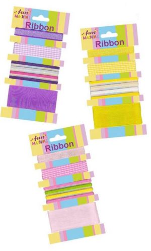 EASTER / SPRING TIME PARTY RIBBON 3 ASSORTED DESIGN - ONLY ONE