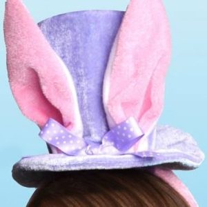 EASTER BUNNY TOP HAT HEADBAND