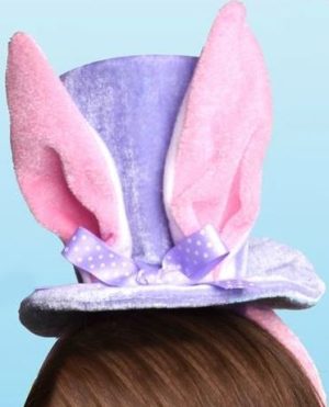 EASTER BUNNY TOP HAT HEADBAND