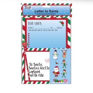 CHRISTMAS LETTER TO SANTA SET