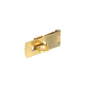 SECURIT S1461 BRASS HASP & STAPLE 38MM