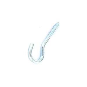 SECURIT S6242 SELF COLOUR REW HOOK ZINC PLATED 60MM X 10 Pack Of 3