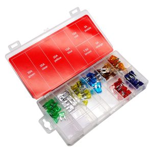 AMTECH MINI BLADE AUTO FUSE KIT 96 PCS