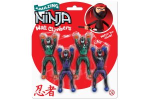 4PC NINJA WALL CLIMBERS - NINJA SERIES