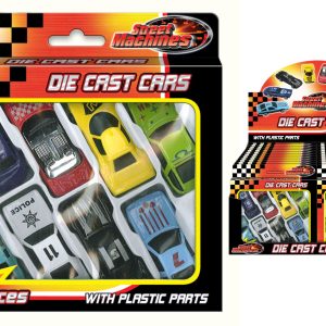 DIE CAST FREE WHEEL CARS Pack Of 8