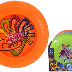 10 FLYING DISC - 4 ASST COLS IN DISPLAY BOX (75G)