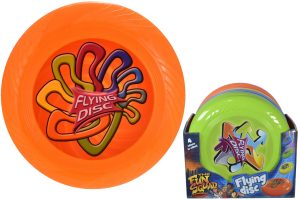 10 FLYING DISC - 4 ASST COLS IN DISPLAY BOX (75G)