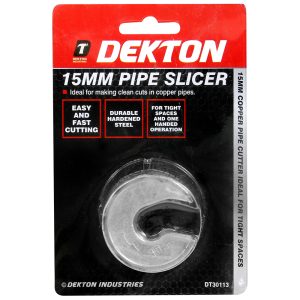 DEKTON PIPE SLICER / CUTTER 15MM