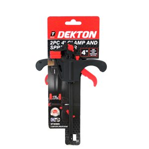 DEKTON QUICK RATCHET BAR CLAMP & SPREADER SET TOOL 4 INCH / 100MM