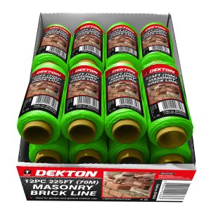 DEKTON MASONARY BRICK LINE 225FT (70M) HI VIS G Pack Of 24