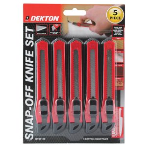 DEKTON SMALL SNAP OFF KNIFE Pack Of 5