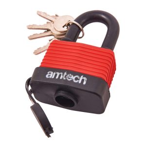AMTECH WEATHERPROOF PADLOCK 50MM