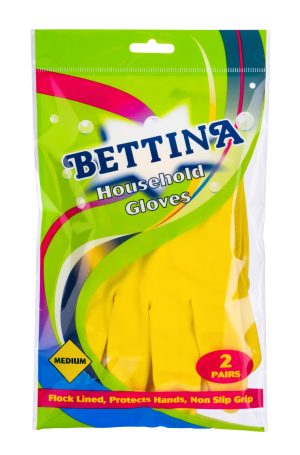 BETTINA MEDIUM HOUSEHOLD GLOVE Pack Of 2