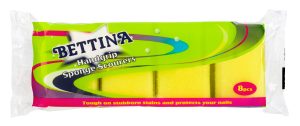 BETTINA HANDGRIP SPONGE SCOURERS Pack Of 8