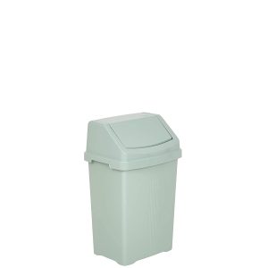 WHAM CASA 8L SWING BIN SILVER SAGE