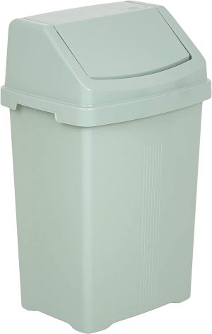 WHAM CASA 50LTR SWING BIN SILVER SAGE