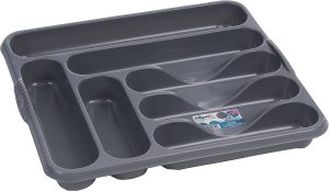 WHAM CASA LARGE CUTLERY TRAY SILVER