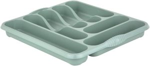 WHAM CASA LARGE CUTLERY TRAY SILVER SAGE