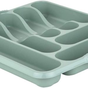WHAM CASA LARGE CUTLERY TRAY SILVER SAGE