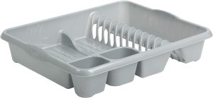 WHAM CASA LARGE DISH DRAINER SILVER